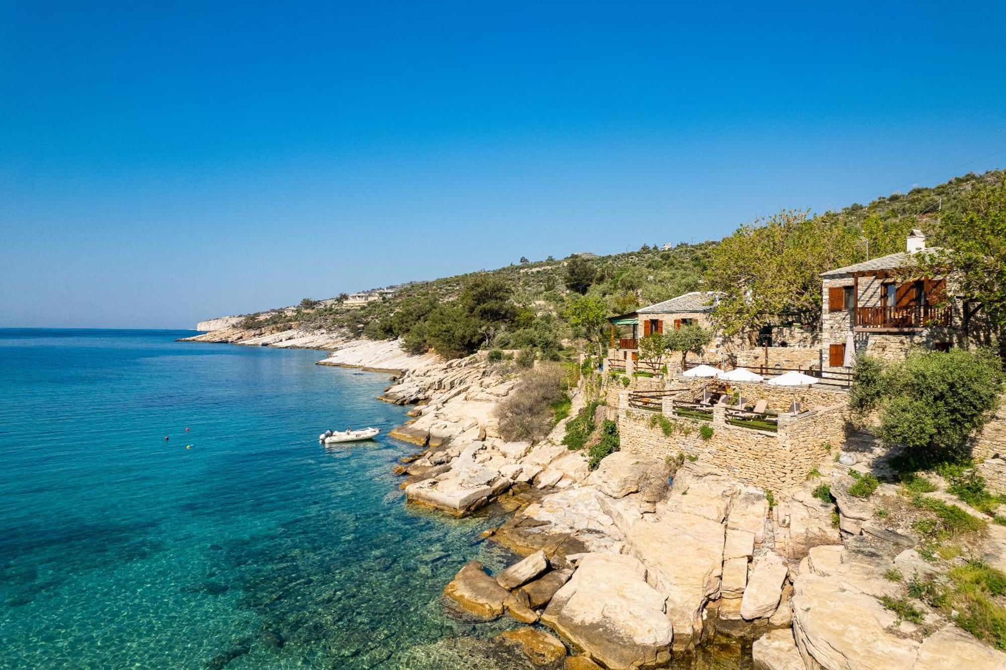 Villa Evilion Alikí エクステリア 写真